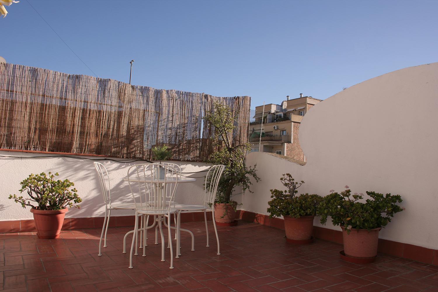 Lovely Apartment With A Terrace Barcelona Zewnętrze zdjęcie